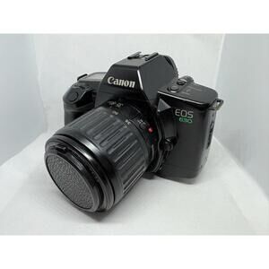 Canon EOS 630 35mm Film Camera With 35-80mm Lens New Battery Working C-120